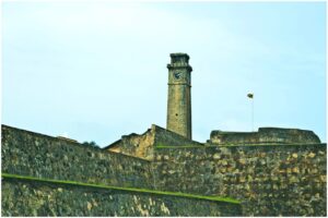 Galle Dutch fort with Clock Tower Historical Dutch Fort Near the Hotels in Galle fort and beach Galle International Ground